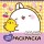 Molang. Самая милая раскраска. Очаровательные друзья