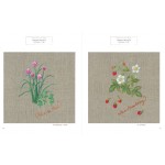 Дивный сад Садако Тоцуки. Свежие цветочные мотивы для вышивки. Садако Тоцука