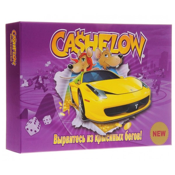 Cashflow Настольная игра. Как вырваться из крысиных бегов. Роберт Кийосаки