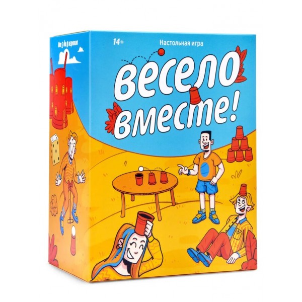 Настольная игра "Весело Вместе!" 6+.