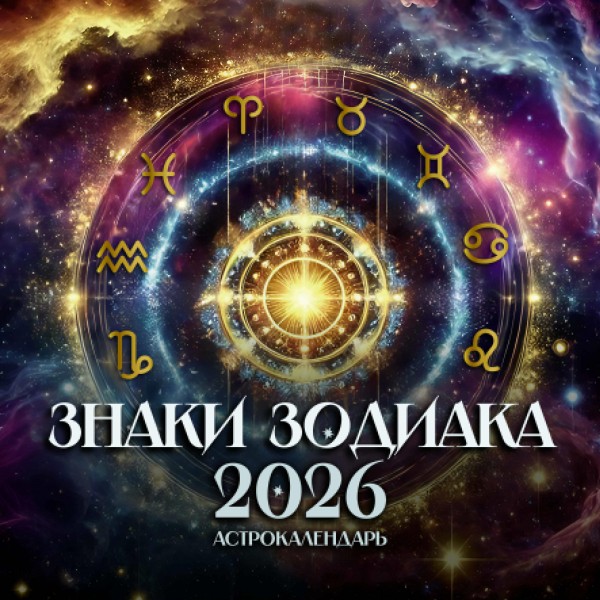 Астрокалендарь 2026. Знаки Зодиака.