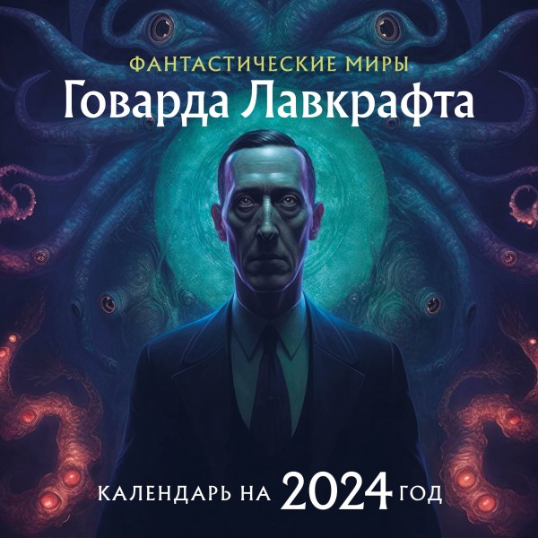 Фантастические миры Говарда Лавкрафта. Календарь настенный на 2024 год.