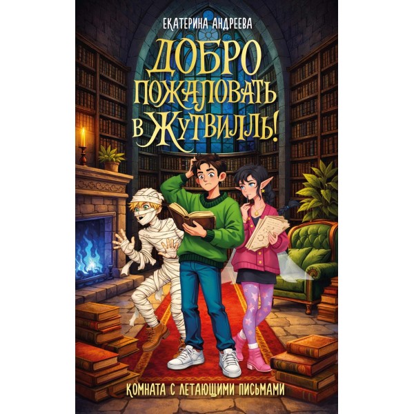 Добро пожаловать в Жутвилль! Комната с летающими письмами. Екатерина Андреева
