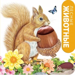 Лесные животные. Тактильная книжка