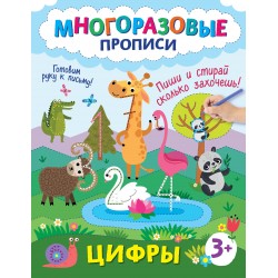 Цифры. Пиши и стирай сколько захочешь!