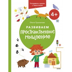 Развиваем пространственное мышление. 4+. Готовимся к школе с Чевостиком