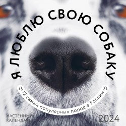 Я люблю свою собаку. Календарь настенный на 2024 год