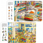 Найди и покажи. Железная дорога. Виммельбух. 